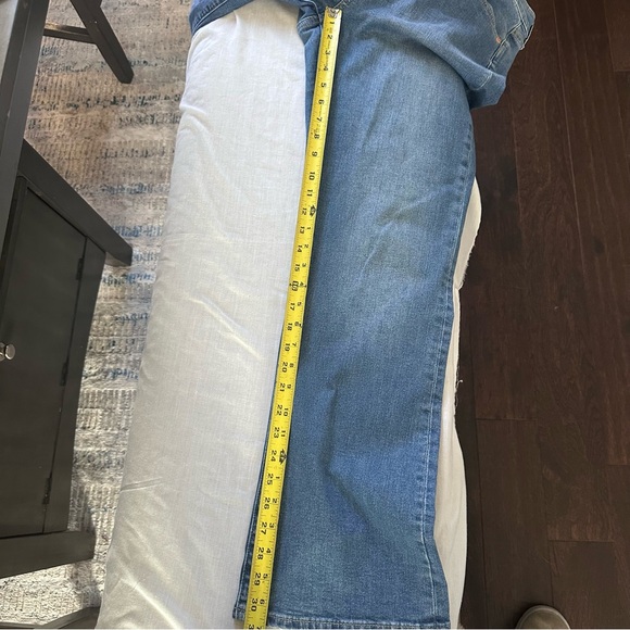 Gap Baby Boot Mid Rise Jeans 32 14R Light Wash Bootcut - Picture 8 of 8